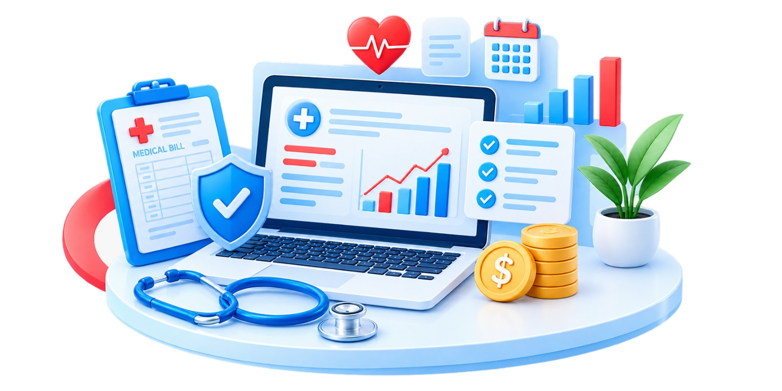 Medical billing dashboard